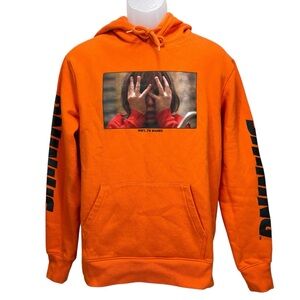 The Shining Hoodie Men’s/Unisex Medium Orange‎ “Tony I’m Scared” Graphic